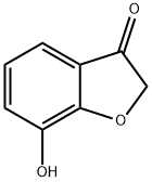3 (2H) -бензофуранон, 7-гидрокси- структурированное изображение