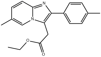 193979-47-4 (6-METHYL-2-P-TOLYL-IMIDAZO[1,2-A]PYRIDIN-3-YL)-ACETIC ACID ETHYL ESTER