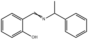 N-살리실리덴-d(+)-알파-메틸벤질아민 구조식 이미지