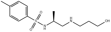 (S)-N-[2-[(3-Hydroxypropyl)aMino]-1-Methylethyl]-4-Methyl-benzenesulfonaMide 구조식 이미지