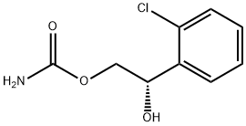 2-(2-CHLOROPHENYL)-2-HYDROXYETHYL CARBAMATE Structure