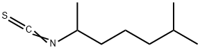 6-METHYL-2-HEPTYL ISOTHIOCYANATE 구조식 이미지