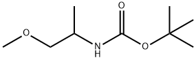  N-TERT-BUTYLOXYCARBONYL DL-ALANINOL METHYL ETHER Structure