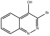 3-BroMo-4-hydroxycinnoline Structure