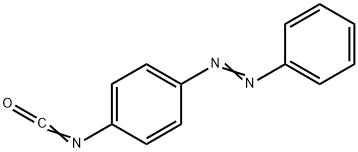 아조벤젠-4-일이소시아네이트 구조식 이미지