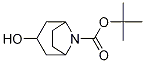 3-exo-Hydroxy-8-azabicyclo[3.2.1]octane-8-carboxylic acid tert-butyl ester 구조식 이미지
