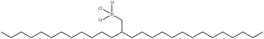 13-(TRICHLOROSILYLMETHYL)HEPTACOSANE Structure