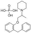 Benproperine phosphate 구조식 이미지