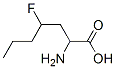 Heptanoic acid, 2-amino-4-fluoro- (9CI) Structure