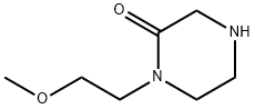 피페라지논,1-(2-메톡시에틸)-(9CI) 구조식 이미지