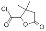 2-푸란카르보닐클로라이드,테트라히드로-3,3-디메틸-5-옥소-(9CI) 구조식 이미지
