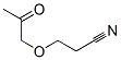 Propanenitrile, 3-(2-oxopropoxy)- (9CI) Structure