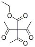 2,2-Diacetyl-3-oxobutyric acid ethyl ester Structure