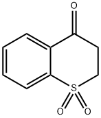 1,1-DIOXO-1LAMBDA*6*-티오크로만-4-ONE 구조식 이미지