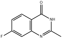 7-FLUORO-2-METHYL-3H-QUINAZOLIN-4-ONE Structure