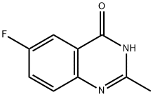6-FLUORO-2-메틸퀴나졸린-4(3H)-ONE 구조식 이미지