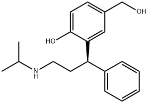 BenzeneMethanol, 4-hydroxy-3-[(1R)-3-[(1-Methylethyl)aMino]-1-phenylpropyl]- Structure