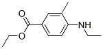 Benzoic acid, 4-(ethylamino)-3-methyl-, ethyl ester (9CI) Structure