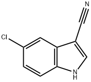 5-CHLORO-3-CYANOINDOLE Structure