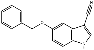 194490-25-0 5-(benzyloxy)-1H-indole-3-carbonitrile