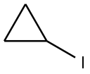 Cyclopropyl iodide Structure