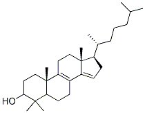 4,4-dimethylcholesta-8,14-dien-3-ol Structure