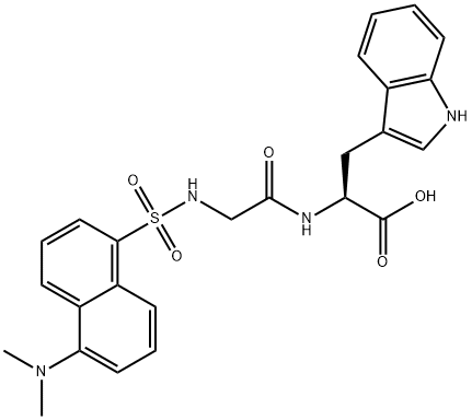 DANSYL-GLY-TRP Structure