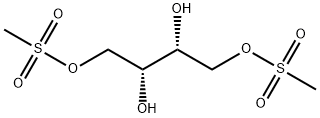 (2R,3R)-1,4-BIS(MESYLOXY)BUTANE-2,3-DIOL Structure