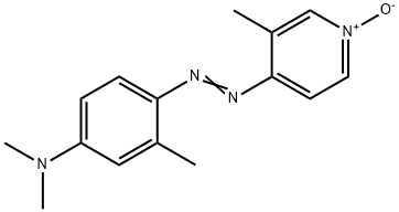 4-[[4-(Dimethylamino)-o-tolyl]azo]-3-methylpyridine 1-oxide Structure