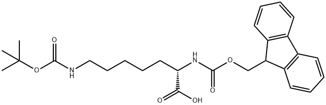 FMOC-L-HOLYS(BOC)-OH Structure