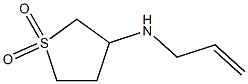 3-Thiophenamine,tetrahydro-N-2-propenyl-,1,1-dioxide(9CI) Structure