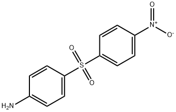 4-NITRO-4'-AMINODIPHENYL SULFONE Structure