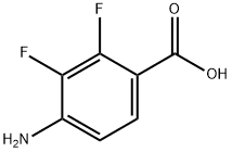 4-Amino-2,3-difluorobenzoic acid Structure