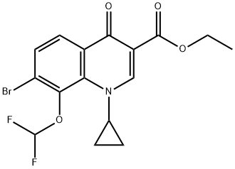 194805-07-7 7-BROMO-1-CYCLOPROPYL-8-(DIFLUOROMETHOXY)-1,4-DIHYDRO-4-OXO-3-QUINOLINECARBOXYLIC ACID ETHYL ESTER