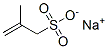 sodium 2-methylprop-2-ene-1-sulfonate Structure