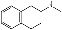 1,2,3,4-Tetrahydro-N-methyl-2-naphthalenamine Structure