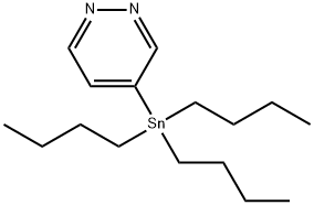 4-(Tributylstannyl)pyridazine Structure