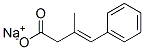 sodium 3-methyl-4-phenyl-3-butenoate Structure