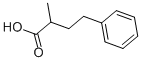 α-메틸벤젠부티르산 구조식 이미지