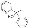 1-PHENYL-1-(2-PYRIDYL)ETHANOL Structure