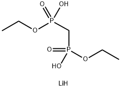 DIETHYL METHYLENEBISPHOSPHONATE-P,P'-DILITHIUM SALT Structure