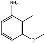 3-Methoxy-2-methylaniline 구조식 이미지