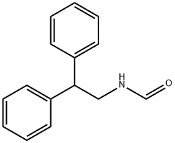 N-(2,2-Diphenylethyl)formamide Structure
