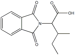 2-(1,3-DIOXO-1,3-DIHYDRO-2H-ISOINDOL-2-YL)-3-METHYLPENTANOIC ACID Structure