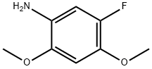 2,4-Dimethoxy-5-fluoroaniline 구조식 이미지