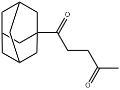 1-(1-adamantyl)pentane-1,4-dione Structure