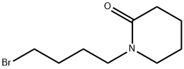 2-피페리디논,N-[4-브로모-n-부틸]- 구조식 이미지