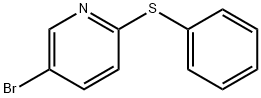 5-bromo-2-(phenylthio)pyridine 구조식 이미지