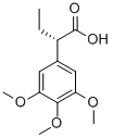 (S)-2-(3,4,5-TRIMETHOXYPHENYL)BUTYRIC ACID Structure