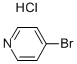 4-Bromopyridine hydrochloride 구조식 이미지